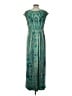 Apt. 9 Paisley Teal Casual Dress Size L - photo 2