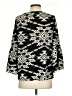 Renee C. Black 3/4 Sleeve Top Size S - photo 2