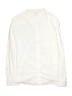 Zara Solid Ivory White Long Sleeve Button-Down Shirt Size 14 - photo 1