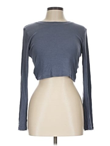 Madewell Finerib Crewneck Long-Sleeve Tee (view 1)