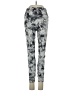 Lululemon Athletica Tie-dye Gray Active Pants Size 4 - photo 1