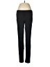 Ecru Solid Black Dress Pants Size 6 - photo 1