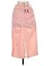 MNG Checkered-gingham Pink Casual Skirt Size S - photo 1