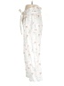 ROI DU LAC 100% Linen Paisley White Linen Pants Size EU (IT) 46 / US 10 - photo 5