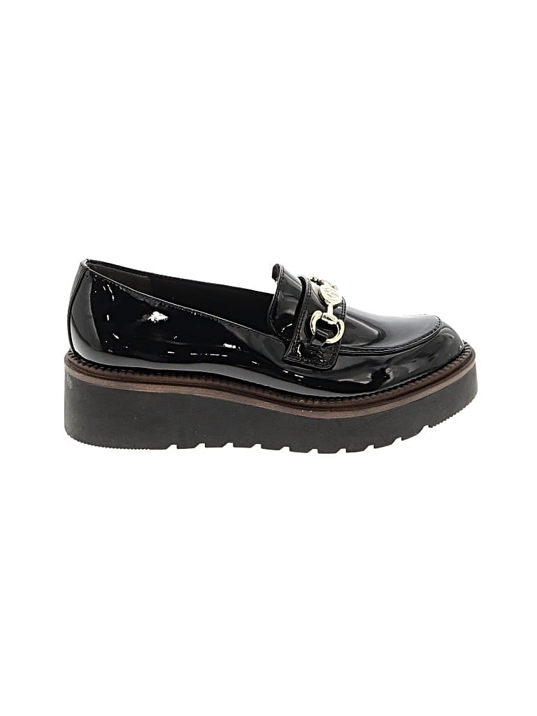 Pre-owned Giani Bernini Flats In Black