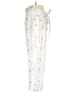 ROI DU LAC 100% Linen Paisley White Linen Pants Size EU (IT) 46 / US 10 - photo 4