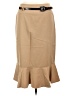 East5th Solid Tan Formal Skirt Size 10 - photo 1