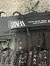 Zara Metallic Black Casual Pants Size XS - photo 7