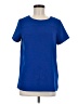 Forever 21 100% Polyester Blue Short Sleeve Top Size M - photo 1