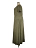 One One Six Solid Green Casual Dress Size 2X - photo 5