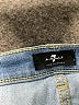 7 For All Mankind Stripes Blue Jeans Size 27 waist - photo 4