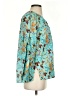 A.L.C. 100% Cotton Teal 3/4 Sleeve Blouse Size 2 - photo 4