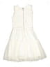 Zoe Ltd 100% Polyester Ivory White Dress Size 14 - photo 2