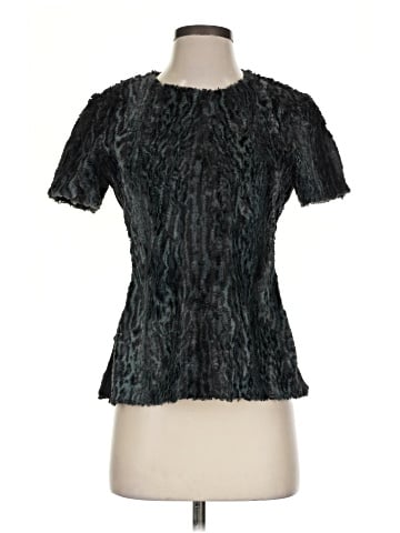 BCBGMAXAZRIA Short Sleeve Blouse (view 1)