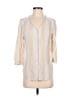 Chico's 100% Rayon Tan 3/4 Sleeve T-Shirt Size S - photo 1