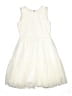 Zoe Ltd 100% Polyester Ivory White Dress Size 14 - photo 1