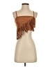Shein 100% Polyester Brown Sleeveless Blouse Size 4 - photo 1