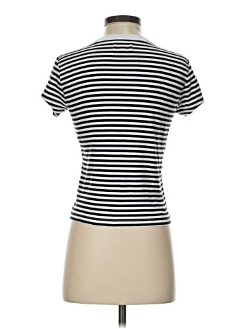 Madewell Supima&reg; Rib Tee in Stripe (view 2)