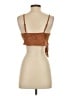 Shein 100% Polyester Brown Sleeveless Blouse Size 4 - photo 2