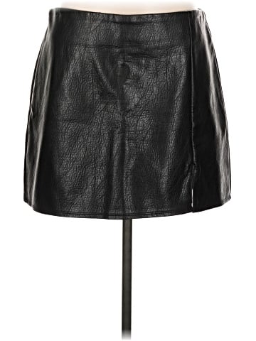 Old Navy Faux Leather Skirt (view 1)