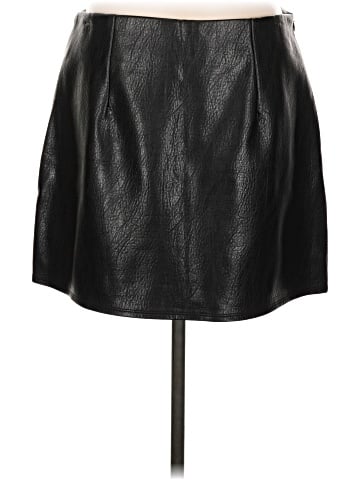 Old Navy Faux Leather Skirt (view 2)