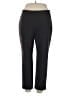 Talbots Solid Black Casual Pants Size 16 Petite - photo 1