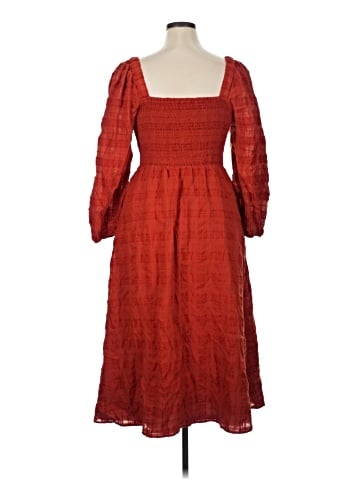 Madewell Lucie Sweetheart Midi Dress (view 2)