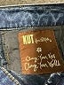 Kut from the Kloth Hearts Blue Jeans Size 10 - photo 7