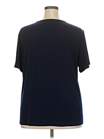 Susan Graver Short Sleeve Top (view 2)