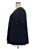 Susan Graver Blue Short Sleeve Top Size 3X - photo 5