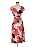 Evan Picone Tropical Orange Cocktail Dress Size 4 - photo 1