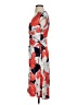 Evan Picone Tropical Orange Cocktail Dress Size 4 - photo 5