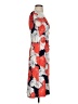 Evan Picone Tropical Orange Cocktail Dress Size 4 - photo 4
