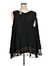 Lane Bryant 100% Polyester Black Sleeveless Blouse Size 26 - photo 2