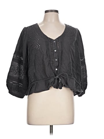 Lucky Brand 3/4 Sleeve Blouse (view 1)