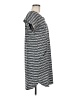 T by Talbots Stripes Gray Casual Dress Size M (petite) - photo 4