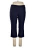 JM Collection Solid Blue Active Pants Size 16 (estimated) - photo 1
