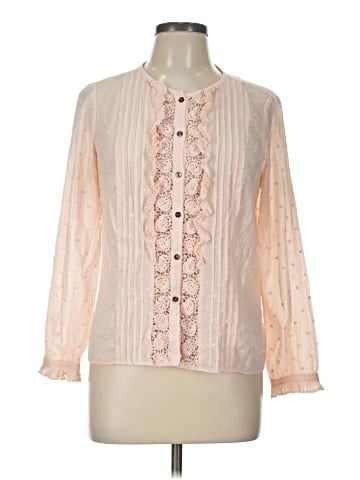 Rebecca Taylor Long Sleeve Blouse (view 1)