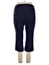 JM Collection Solid Blue Active Pants Size 16 (estimated) - photo 2