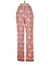 J. McLaughlin Paisley Pink Casual Pants Size 2 - photo 1