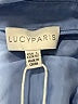Lucy Paris Color Block Blue Long Sleeve Button-Down Shirt Size L - photo 7