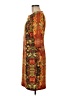 Assorted Brands Paisley Orange Cocktail Dress Size 6 - photo 5