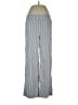 Chico's Stripes Silver Casual Pants Size M - photo 1