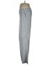 Chico's Stripes Silver Casual Pants Size M - photo 5