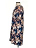 J.Crew 100% Silk Print Blue Casual Dress Size 4 - photo 5