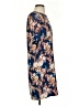 J.Crew 100% Silk Print Blue Casual Dress Size 4 - photo 4