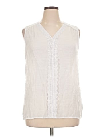 Counterparts Sleeveless Blouse (view 1)