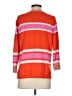 CAbi Stripes Orange Pullover Sweater Size S - photo 2
