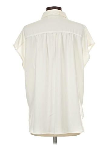 Ann Taylor LOFT Outlet Short Sleeve Blouse (view 2)