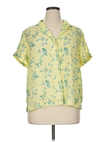 Banana Republic Factory Store Short Sleeve Blouse (view 1)